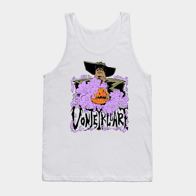 Vonjekyllart Logo Purple Smoke Tank Top by VonJekyllArt